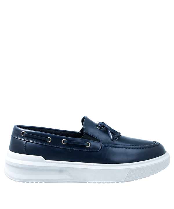Loafer SS24 Sepatu Damien PIN344 E Navy Casual