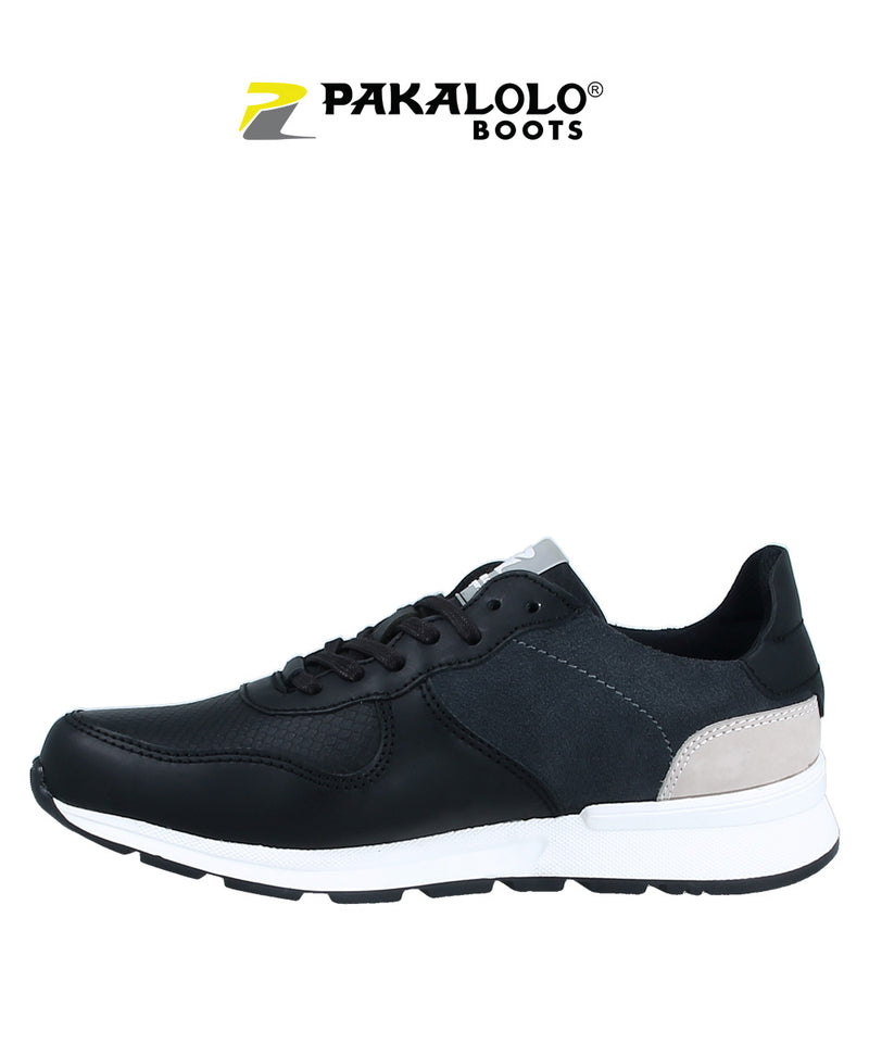 Pakalolo Boots Sepatu DRAGO PIN338 B Black Original
