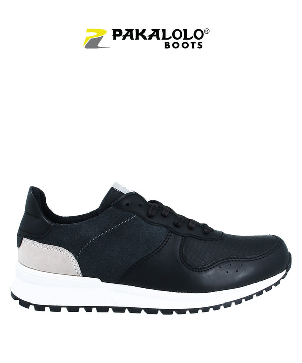 Pakalolo Boots Sepatu DRAGO PIN338 B Black Original