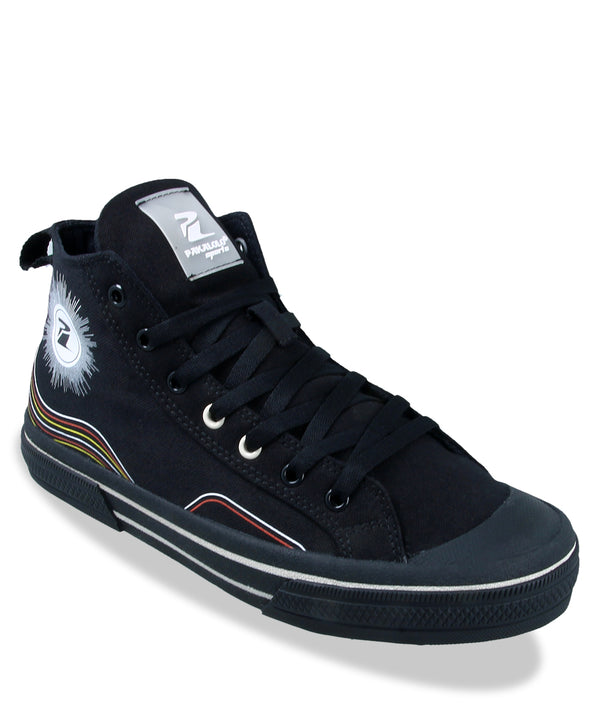 Pakalolo Boots Sepatu SUBLIME 91 PIN343 B Black Sneakers