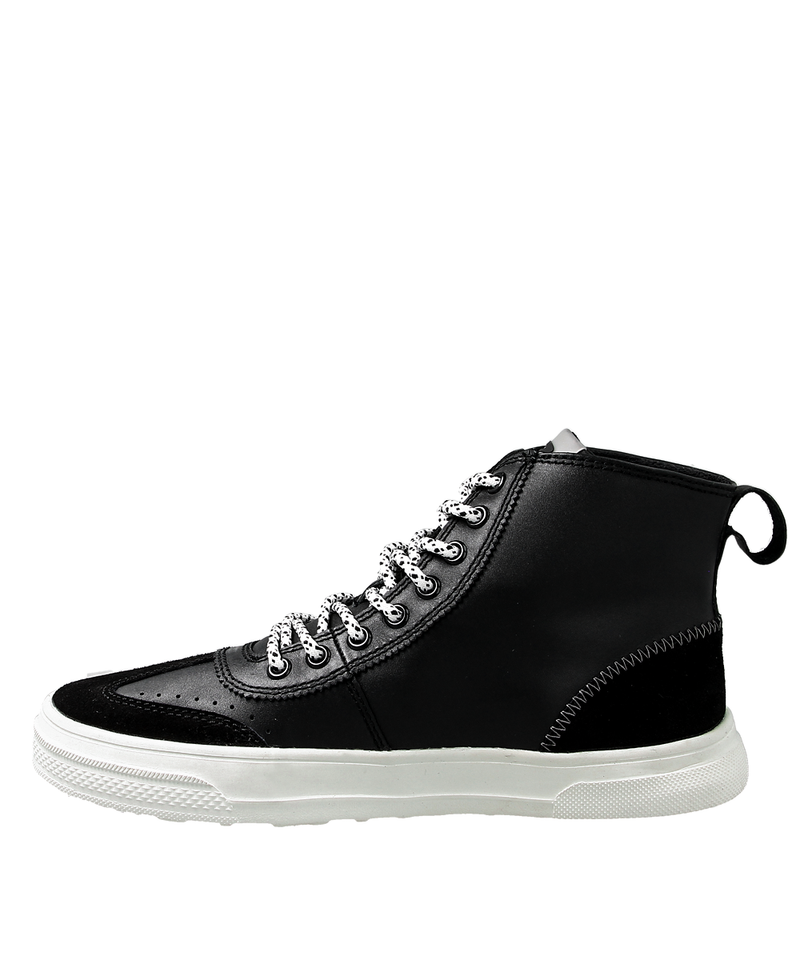 Sneakers SS24 Sepatu EDMUND PIN346 B Black