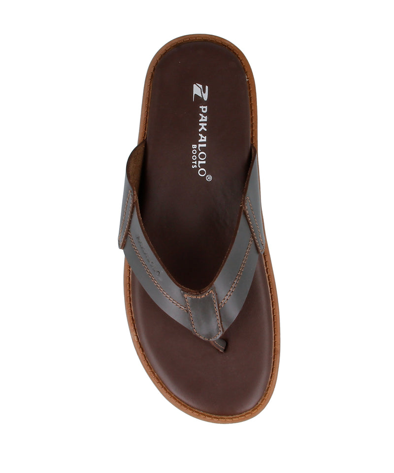 Pakalolo Boots Sandal Y0711A Brown Kulit  Original