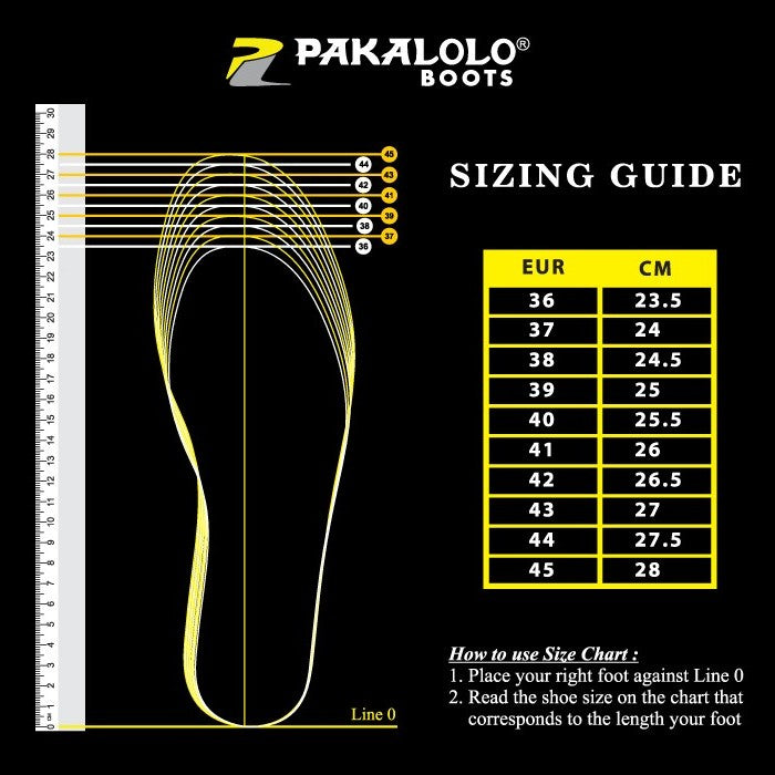 Pakalolo Boots Sepatu OREGON BTS101 C Tan Original