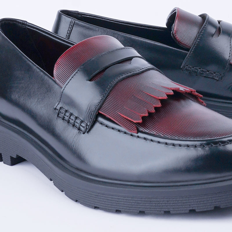 Pakalolo boots sepatu PHN350 ESATTO Black Oxford