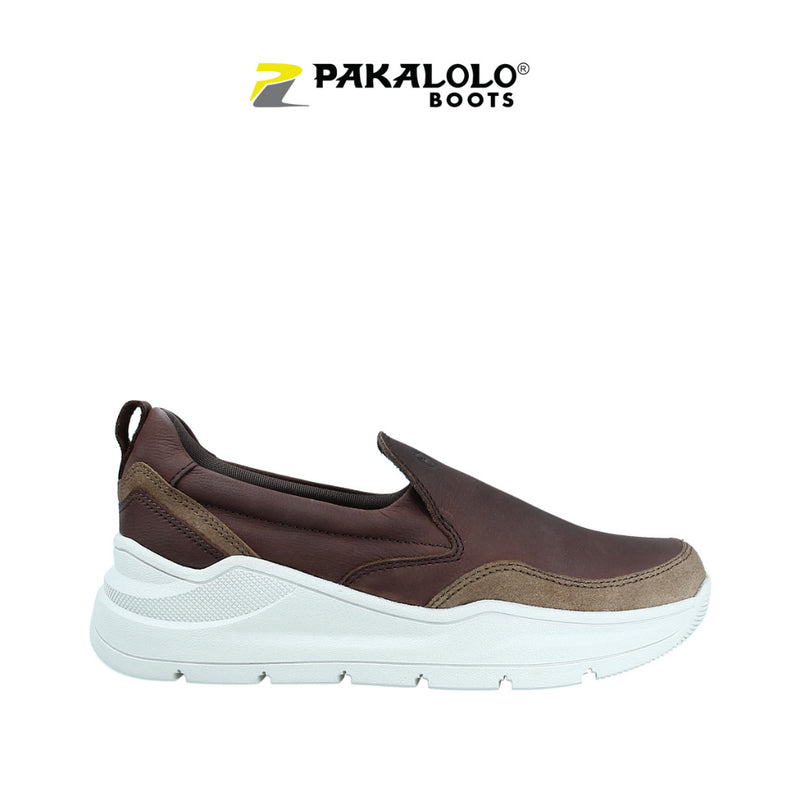 Pakalolo Boots Sepatu DENIS PIN327 A Brown Original