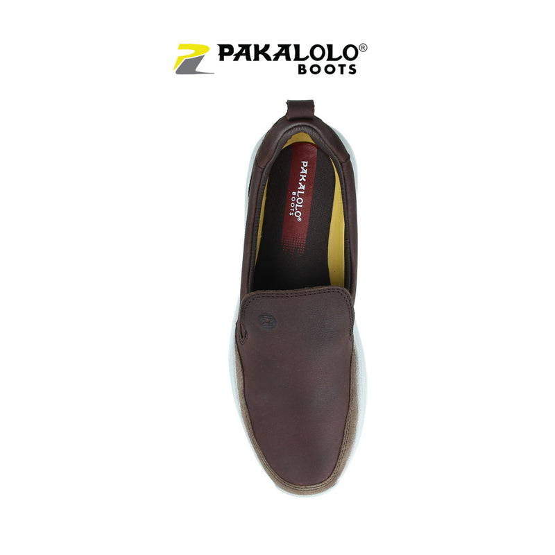 Pakalolo Boots Sepatu DENIS PIN327 A Brown Original