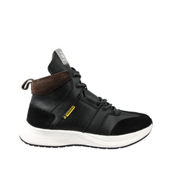 Pakalolo Boots Sepatu Evander PIN347 B Black Casual