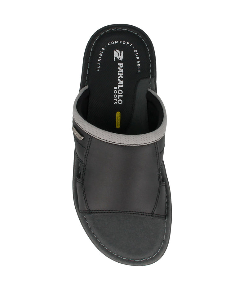 Pakalolo Boots Sandal Leonida Sl PJN216B Black Kulit Original