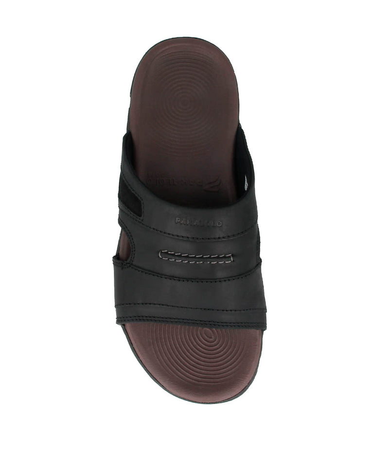 Pakalolo Boots Sandal Timothy SL PJN255B Black Kulit Original