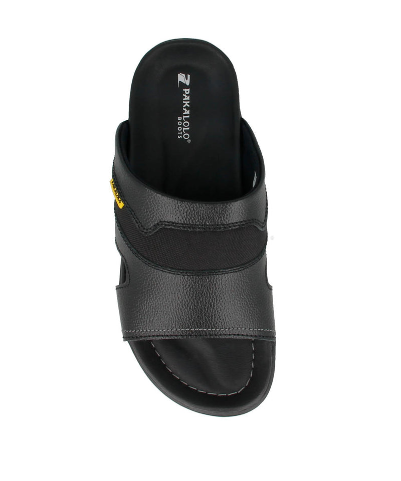 Pakalolo Boots Sandal Tomas SL PJN252B Black Kulit  Original